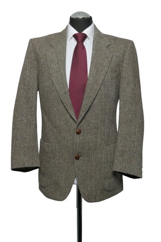 Harris tweed vintage sakko - vintage,
