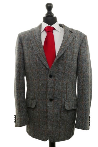 Harris tweed herren sakko - tweed,